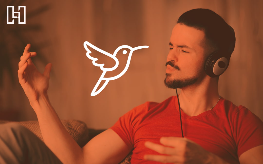 Featured image of man humming and bird icon