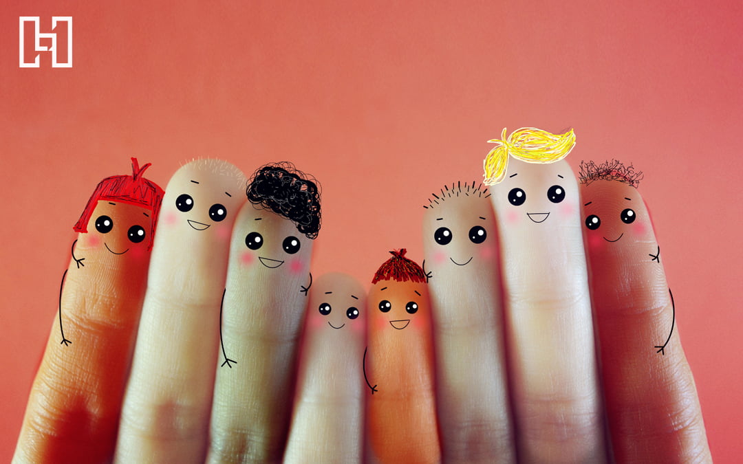 Featured image of fingertips illustrated as a diverse group of people