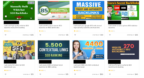backlink farms that are trying to sell SEO placement
