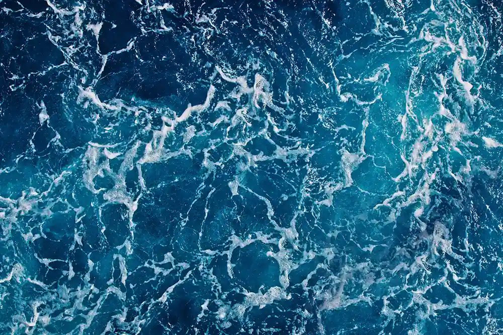 WebP image of close up on blue ocean waves