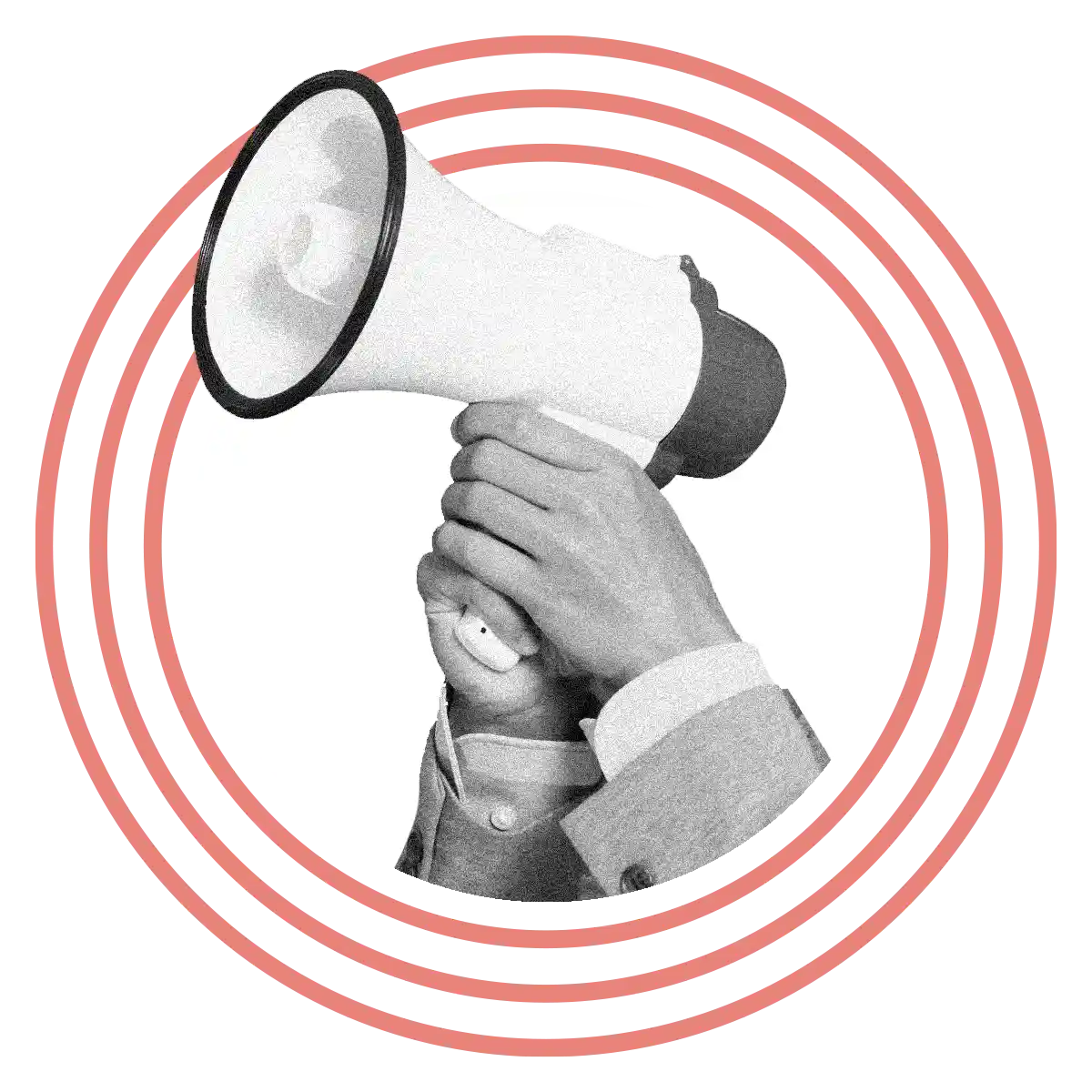 HD-PR-s1 Public Relations megaphone graphic